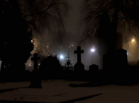 Creepy Graveyard Wallpaper - WallpaperSafari