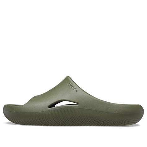 Crocs™ Mellow Slide in Green for Men | Lyst