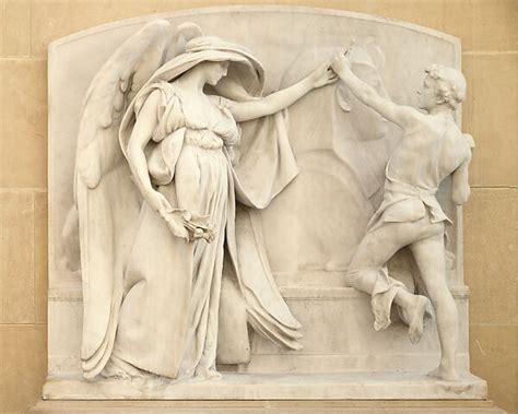 Daniel Chester French | The Angel of Death and the Sculptor from the ...