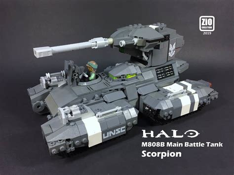 Scorpion Main Battle Tank v.2 from HALO series | Halo series, Battle ...