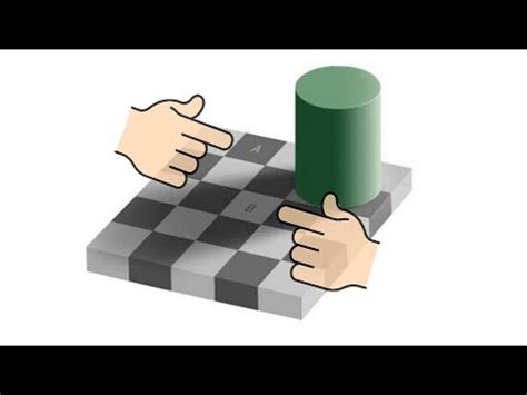 Checker-Shadow Illusion Explained - YouTube