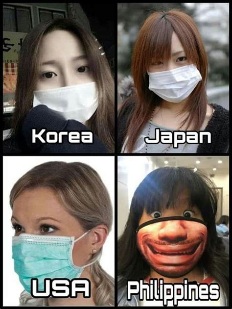 Face masks. Photo not mine - Funny | Funny face mask, Funny memes, Funny