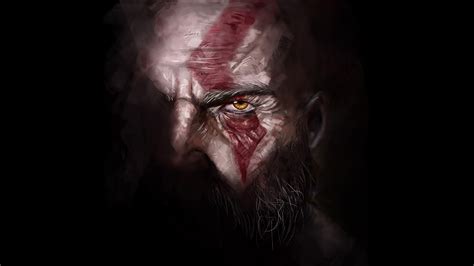 Kratos God Of War 4 Artwork Wallpaper,HD Games Wallpapers,4k Wallpapers ...