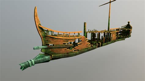 Quinquereme warship - 3D model by LowPoly89 (@omega3) [c16be5f] - Sketchfab