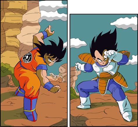 Goku Vs Vegeta the best "Beam Struggle" in fiction? | NeoGAF