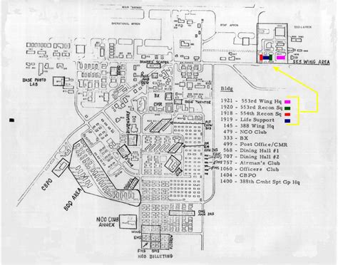 Eglin Afb Map With Building Numbers