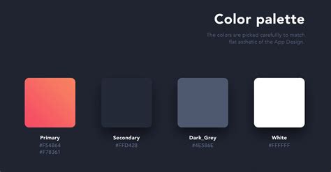 Color Scheme for App Design - Savannah-oWilson