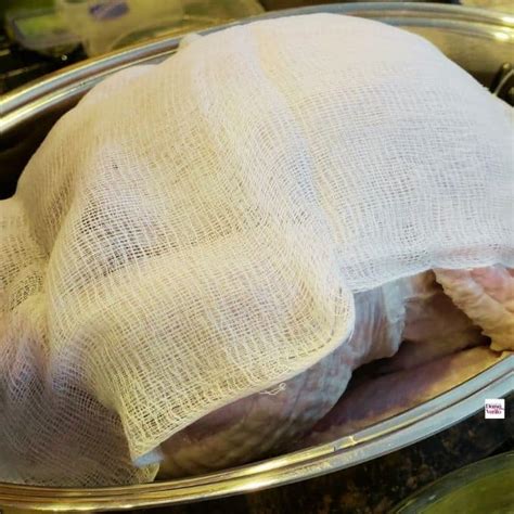 Easy 3 Ingredient Turkey Basting Sauce Recipe + Cheesecloth