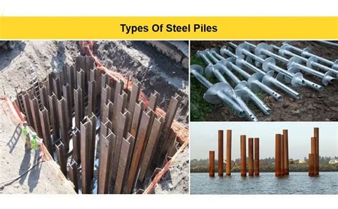 Steel Piles - Types, Advantages & Disadvantages