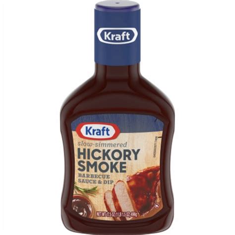 Kraft Hickory Smoke Slow-Simmered BBQ Barbeque Sauce, 17.5 oz - Ralphs