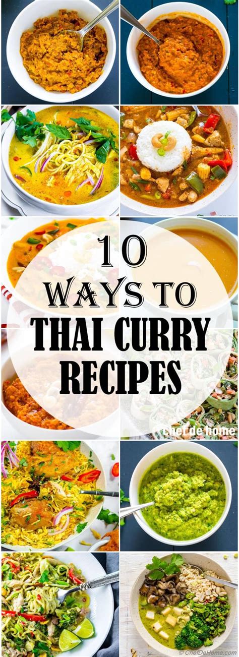 Thai Curry Recipes - Curry Ideas | ChefDeHome.com