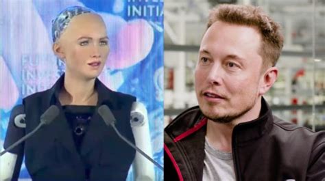 Humanlike AI robot 'Sophia' calls out Elon Musk during live interview