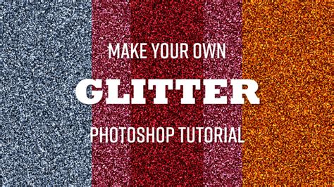 How to create Glitter with photoshop - Print Me Some Color