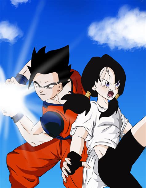 Gohan and Videl Arend Quest - Illustrations ART street