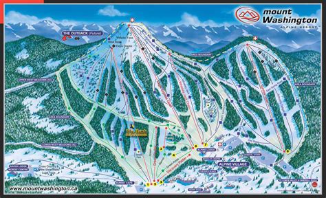 Mt Washington Alpine Resort Skiing, Snow, Terrain