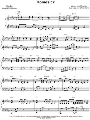 "Homesick" Sheet Music - 7 Arrangements Available Instantly - Musicnotes