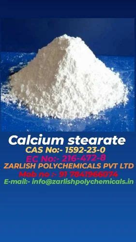 Calcium Stearate at best price in Vasai by Zarlish Polychemicals ...