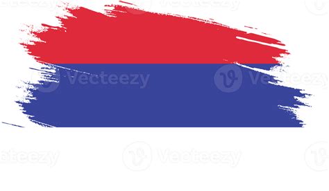 Republika Srpska flag with grunge texture 12025111 PNG