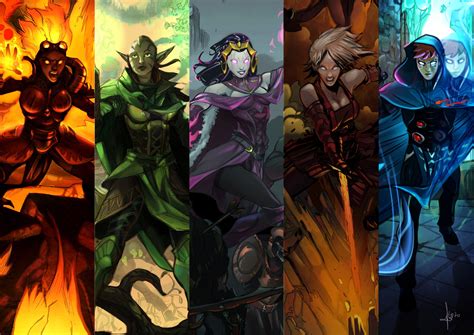 ArtStation - Planeswalkers fan art - all together now!