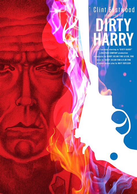 Dirty Harry Poster on Behance