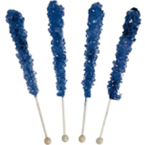 Navy Blue Rock Candy Sticks | Lollipops | SweetServices.com