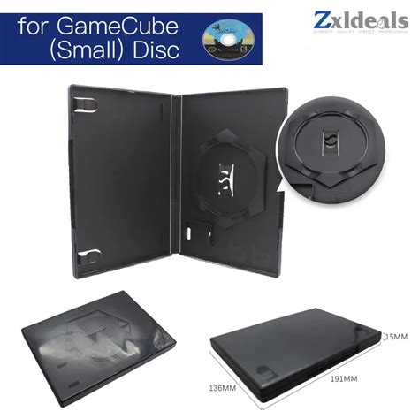 Replacement-Case-For-GameCube-Disc-Small-Game-Spare-Single-CD-Game-Box ...