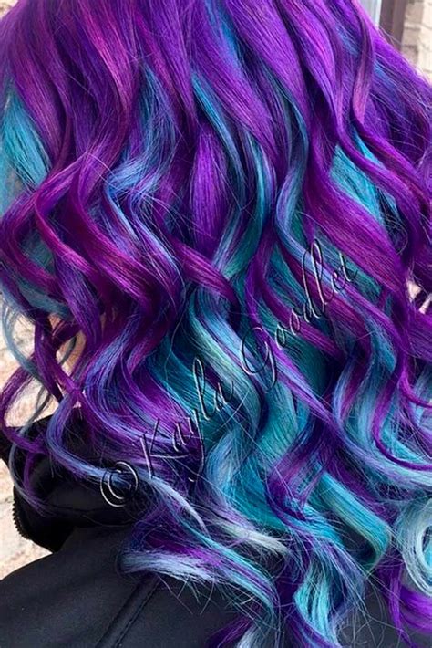 Fabulous Purple and Blue Hair Styles | LoveHairStyles.com