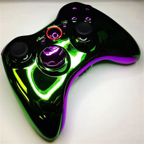 A custom Hulk themed modded Xbox 360 rapid fire controller from www ...