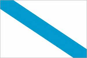 National Flag of Galicia (Civil flag and State flag)