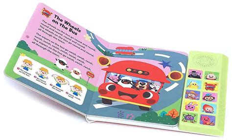 Pinkfong Mother Goose Sound Book Version 1 Smart Study - ToyWiz