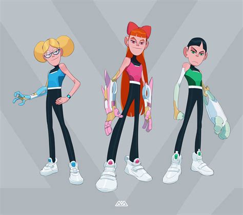 ArtStation - POWERPUFF GIRLS FANART