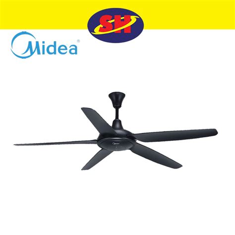 Midea 56" 5 Blade Remote Control Ceiling Fan - Siong How Electrical ...