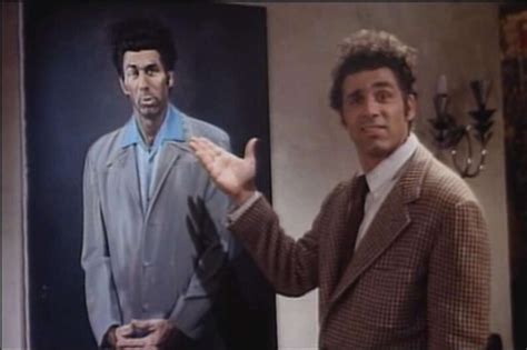 Seinfeld Kramer Painting Seinfeld Print Kramer Poster Cosmo - Etsy