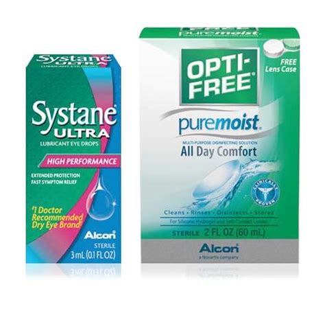 Lil’ Drug carries #1 eye care brands Systane Ultra and Opti-Free Pure Moist