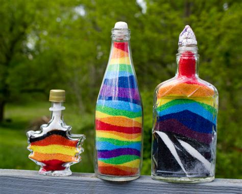 Create Sand Art in Vintage Bottles • Crafting a Green World