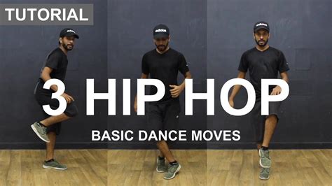 Basic Hip Hop Dance moves for beginners | 3 Dance moves | Deepak ...