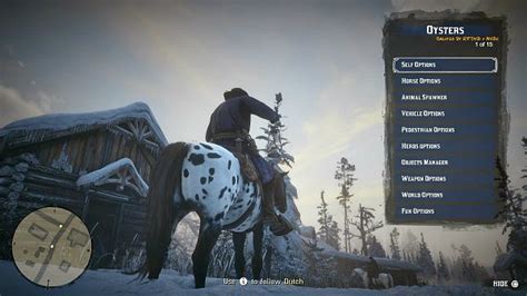 PS4 RDR2 Oysters Mod Menu v1.3.8 Payloads Updated by RF0oDxM0Dz | Page ...