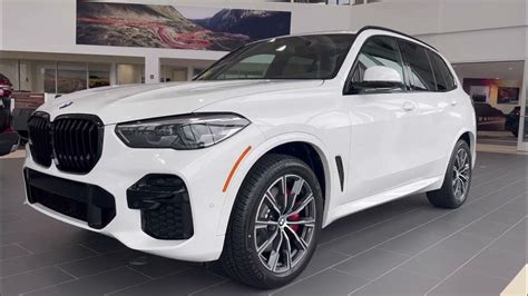 2023 BMW X5 M Sport in Alpine White w/ Shadowline Package - YouTube