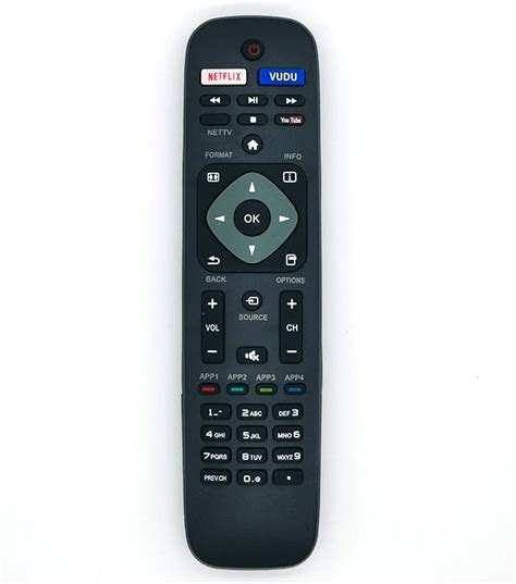 Brand New Remote Control for Philips TV Replacement for LCD LED 4K UHD ...