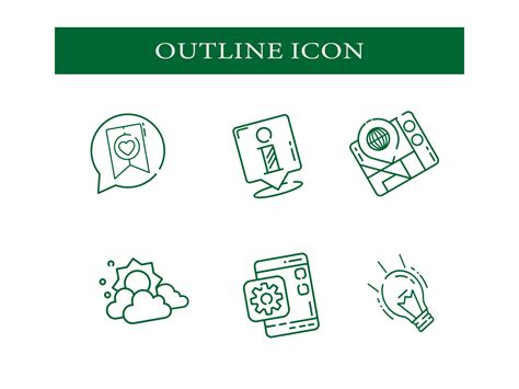 Outline Icon by Tekaje on Dribbble