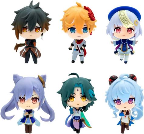 Genshin Impact Figura Nendoroid Anime Figuras de acción Juego Kawaii ...