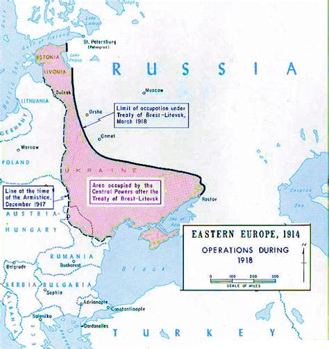 Roads to the Great War: Map Series #17: Brest-Litovsk