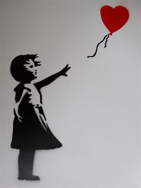 BANKSY - Banksy, Spray Paint Stencil on Canvas - Original Dismaland ...