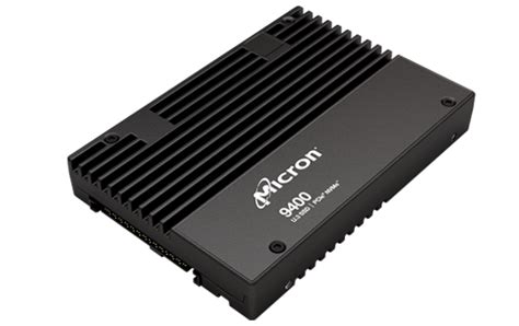 Micron Announces Availability of Its 9400 NVMe SSD