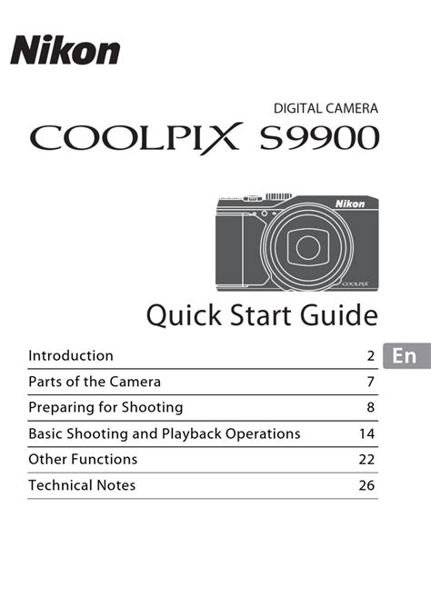 NIKON COOLPIX S9900 QUICK START MANUAL Pdf Download | ManualsLib