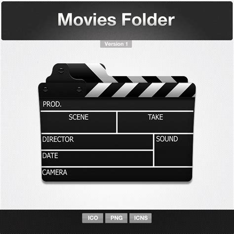 Movies Folder Icon by limav on DeviantArt