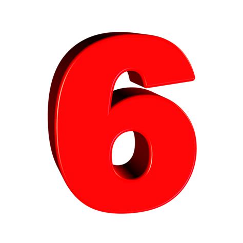 Seis Número 6 · Imagen gratis en Pixabay