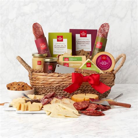 Gourmet Salami & Cheese Gift Basket | Hickory Farms