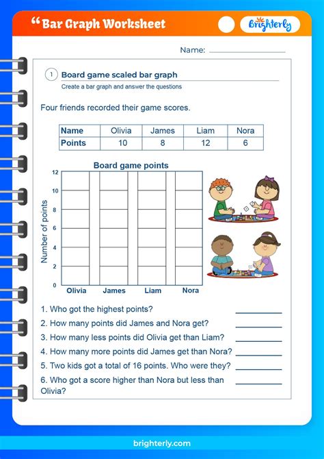 Free Printable Bar Graph Worksheets for Kids [PDFs] Brighterly.com