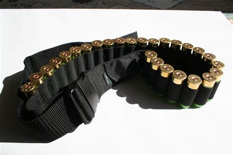 Ammunition Belt 12 Gauge - 25 Shot Gun Cartridges